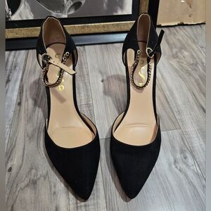 Unisa Women's Yadira High Heels Black Dress Shoe Size 10 Buckle Back